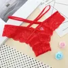 Fashion See atrav￩s da calcinha de renda Briefs la￧os de baixa cintura lingeries feminino tanga de roupas ￭ntimas g roupas femininas roupas e presente arenoso