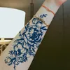 180*110mm vattentät tillfällig juice tatuering klistermärke semi-permanent kinesiska drake stora djur falska tatueringar bakre arm benkonst för män kvinnor ws007