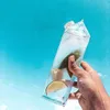 1 ADET Su Şişeleri Süt Kutusu Eğlenceli Şeffaf Moda İçecek Karton Su Isıtıcısı Mükemmel Hediye Içecek Karton Su Isıtıcısı Suyu Kahve Çay 201204 Için