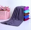 75*35 cm couleur unie doux carré voiture nettoyage serviette microfibre cheveux main salle de bain serviettes badlaken toalla Toallas Mano