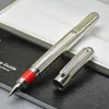 Top Luxury Magnetic pen Limited edition M series Gray and Silver Metal Rollerball pen Stationery Writing office supplies As Birthday Gift