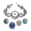 2020 New Love Hearts Charms Rhinestone Bracelet Snap Snap Bracelet 1820mm Fit 18mm Snap Button para Snaps DIY jóias SZ04729188821