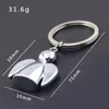 Stereo Angel Schlüsselanhänger Schlüsselanhänger Kette Tasche hängt für Frauen Männer Modeschmuck Geschenk wird und sandiges Drop-Ship