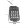 Calculators 500pcs New 8 digit Pocket Mini and Easy to Carry Compact Keychain Calculator Key Chain Ring Creative Ship8227505