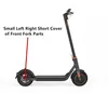 Original Smart Electric Scooter Piccola copertura corta sinistra destra delle parti della forcella anteriore per gli accessori del monopattino Ninebot F40