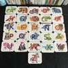 Детское раннее образование головоломки головоломки детские когнитивные учебные пособия дети признают цифровые буквы, соответствующие головоломки 201218