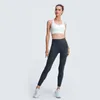 Nude Yoga Outfits Pants Women Leggings High Elastic Slim Fit Sports Tights Fitness Running Gym Clothes Lady Girl Casual Workout Full Length Pants