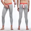 WJ Herren-Thermo-Unterhose aus Baumwolle, Ass, vorne offen, Gay-Wear, hohl, hochwertige Baumwolle, lange Jhons für Männer 201106