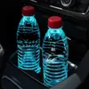 2pcs LED Car LOGO Cup Holder Lights for Audi 7 Colors Changing USB Charging Mat Luminescent Cup Pad LED Interior Atmosphere Lamp Q210Y