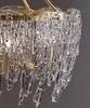 2020 neue Glas Kronleuchter Beleuchtung Wohnzimmer Lampe kreative Persönlichkeit amerikanische Pendelleuchten Schlafzimmer Esszimmer Lampen