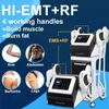 4 RF Handgrepen Afslanken 7 Tesla Hiemt Emslim Machine Elektromagnetische Spier Stimulatie Body Fat Removal Muscle Training Equipment Beauty Tool Hoge Intensiteit