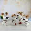Mignon chien tirelire Figurines résine distributeur banque de pièces de noël enfants cadeaux tirelires décor de bureau tirelire LJ2012126160651