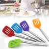 Ny 1 PC Silicone Spatel Spoon Scraper Mixer Smör Rostfritt Stål Handtag Matlagningskök Utensil Cocina Utensilios