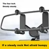 New Rearview Mirror Car Holder Car Rearview Mirror Snapon Type For iPhone 13 12 Pro Max GPS Navigation Mobile Phone Support Fram1410659