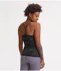 Sexy rückenfreie Yoga-Tops mit BH LU60 Volltonfarben Damenmode Outdoor Yoga Tanks Sport Laufen Gym Shirt Kleidung9668589