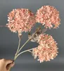 Simulation flower dandelion ball chrysanthemum false Decorative flowers potted arrangement wedding Hydrangea new wood