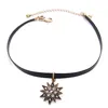 New Creative Multi-Layer Temperament Star Drop Pendant Kvinna Choker Collar Bankett Klänning Halsband