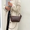 HBP PU cuir matelassé femme sac marque designer za sac pour femmes tendance chaîne sacs à main nouveaux sacs à bandoulière de luxe 2023 automne original marron