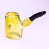 2022 Nowy 5.7 "Szkło Rury Sherlock Fashion Rury ręczne Mix Colors Glass Rura 82g Tobacco Pipes Mały Bubbler za darmo