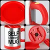 Electric Stainless Steel Auto Self Stirring Coffee Mug Magnetized Mixing Cup LJ200821