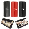 Bekijk dozen gevallen Luxe Display Geschenk Box Case Roll 3 Slot Horloge Ketting Armband Sieraden PU Lederen Opslag Travel Pouch1