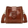 Mode kvinnor nitar väska solid färg messenger väska axel hasp handväska bolsa feminina mujer crossbody väskor för kvinnor #t