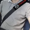 Coussinets de ceinture de sécurité en flanelle de coton, housse de protection pour épaulettes pour Mazda CX5 CX7 CX9 RX8 MX3 MX5 Atenza Axela, 2 pièces/ensemble