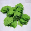 Beautiful Simulation Decorative Flowers Artificial Green Climbing Vines of Grape Leaves for Home Wall Decor Party Decoration Supplies