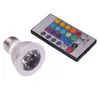 Nowy Design E27 3W 85V-265V 16-kolorowy pilot zdalnego sterowania Ściemniany LED Spotlight Nowa i wysokiej jakości reflektory LED wysokie jasność