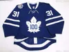 Benutzerdefinierte JOSEPH MAPLE LEAFS ALUMNI CENTENNIAL CLASSIC JERSEY GOALIE CUT 60 Fügen Sie eine beliebige Namensnummer hinzu