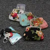 Coin Purse Vintage Rose Flower Small Wallet Mini Buckle Purse Kawaii Bag Key Clutch Bag 4 Designs Optional YG610