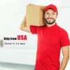 US CA Warehouse Sublimation Blanks Occs 20oz من الفولاذ المقاوم للصدأ مستقيمة tumblers أبيض البهلوان الأبيض مع أغطية وأكواب نقل حرارة القش زجاجات المياه