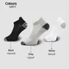 10 pares de calcetines tobilleros para hombre, calcetines deportivos de algodón acolchados atléticos, lengüeta de corte bajo transpirable con soporte para el arco, calcetín corto informal de malla 2733