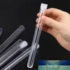 10 pcs tubos de teste de plástico tubos de amostras de amostras de amostras de amostras com tampa para o escritório da escola de escritório suprimentos 15x150mm