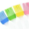 Poignée givrée Barbecue Brosse À Huile Portable Petit Camping Silicone Pain Cuisson Cuisinier Fournitures De Cuisine Brosses Ménage Nouvelle Arrivée 0 25mh F2