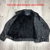 Aelegantmis lâche pune en cuir veste femme classique moto veste veste d'hiver de base de base de base plus taillerwear 201214