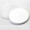 9cmの昇華ブランクのセラミックコースター白いセラミックコースター熱伝達印刷カスタムカップマットパッド熱コースター