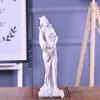 Europeisk modernt hem skrivbord harts konst hantverk vardagsrum skönhet kropp prydnad kontorsbalk tillbehör modell figuriner gåva t200710