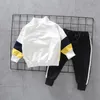 Mode Kleinkind Baby Junge Mädchen Casual Kleidung Set Outfits Frühling Herbst Jungen Sport Kleidung Trainingsanzug Anzüge Für Kind Clothing7358599