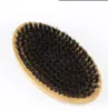 Brosse à barbe rétro avec LOGO personnalisé OEM, brosses faciales en bois de qualité supérieure avec poils de sanglier, fourniture Amazon, nouveauté 2022