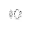 2022 925 argent Sterling croissant de lune et étoile goujon asymétrique coeur boucles d'oreilles pour les femmes mode bijoux cadeau de mariage