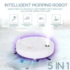 5-in-1 Intelligente Sweeping Robot Huishoudelijke Spray Ultraviolet Opladen Vegen Vacuuming Mopping 50W Reinigingsmachine1