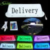 Delivery Sign Taxi Badges Top Light LED Roof Bright Glowing Car Logo Wireless for drivers hot sale