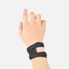 1平携帯用調節可能な薄いスポーツヨガの手首バンドフィットネス捻挫防止のための柔らかい痛みのための柔らかい痛み