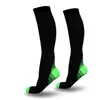 Chaussettes de Compression Crossfit chaussettes pour varices femmes hommes varices soulagement des jambes douleur genou haut Stockings1292T