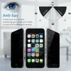 Anti Spy Privacy Displayschutzfolie aus gehärtetem Glas für iPhone 11 12 13 14 PRO MAX Plus XR XS 7 8 PLUS mit Einzelhandelsverpackung 2407214