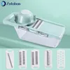 Zotobon Vegetable Cutter Multifunctionele Slijplicant Fruit Peeler Aardappel Kaas Rasperman Keuken Accessoires Vegetable Slicerf114 201123