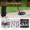 Freeshipping Metal Detector Underground Metal Detector Treasure Finder Handheld Gold Digger Hunter Känslighet Justerbar