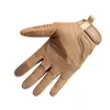 Utomhus AirSoft Shooting Hunting Full Finger Camouflage Tactical Gloves Sport Motorcykelcykelhandskar Pekskärm No08-090