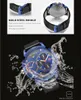 Quartz Pilot Watch for Men Military Watches Mens 2020 Fashion Luxury Brand Dual Time Zone Oversize lederen waterdichte minifocus4121301